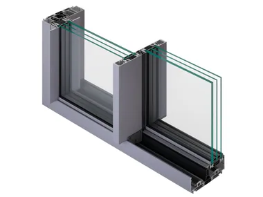 NC-S 175 HES LUX - Aluminium patio door _ METRA Building